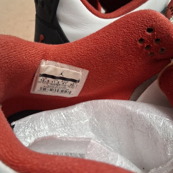 Air Jordan 4 Retro “Fire Red” (2012) White/Black-Red – Men’s Size 12.5 - Picture 4 of 6